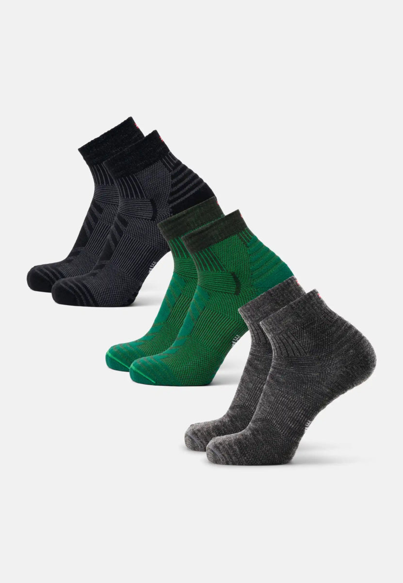 MERINO WOOL HIKING SOCKS LOW CUT - DANISH ENDURANCE