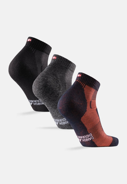 MERINO WOOL HIKING SOCKS LOW CUT - DANISH ENDURANCE