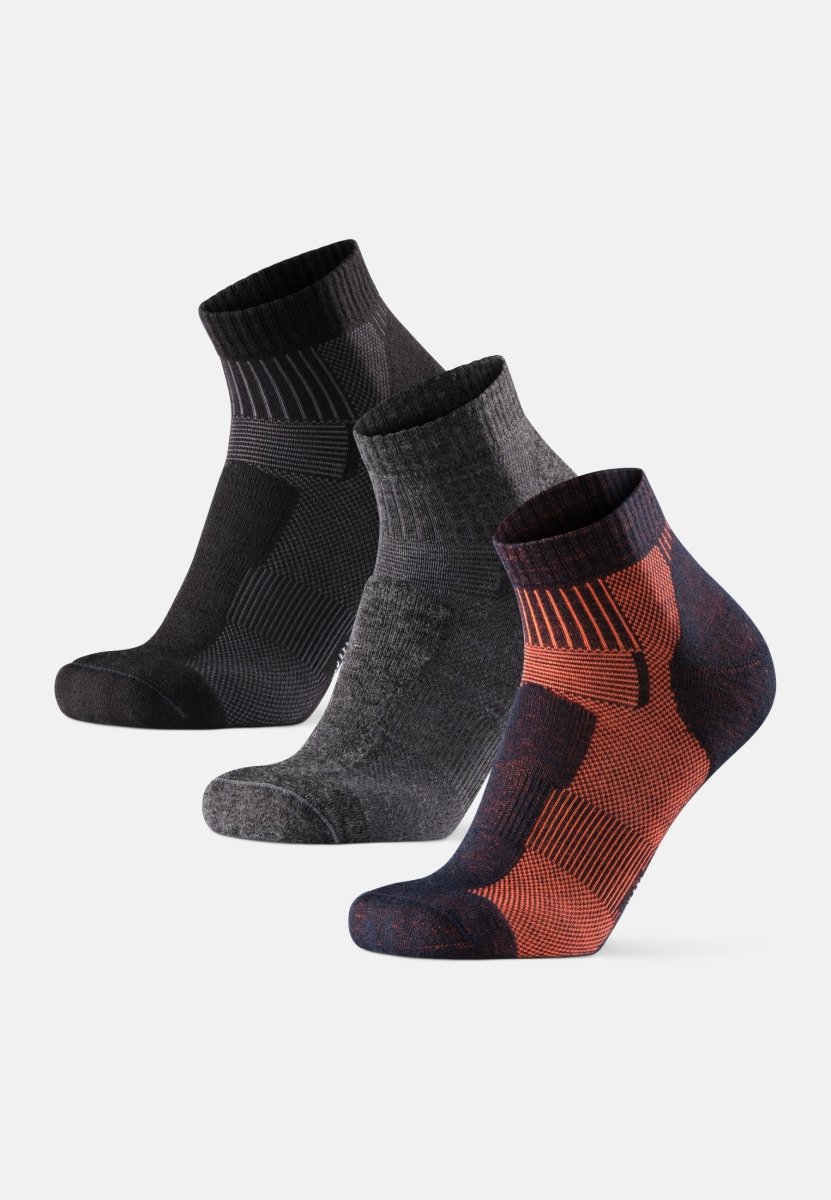 MERINO WOOL HIKING SOCKS LOW CUT - DANISH ENDURANCE