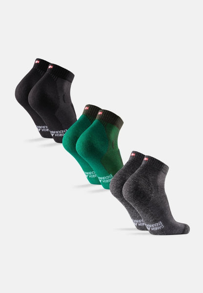 MERINO WOOL HIKING SOCKS LOW CUT - DANISH ENDURANCE