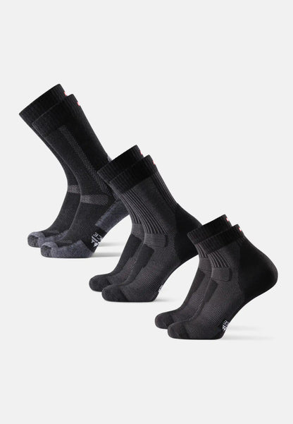 MERINO WOOL HIKING SOCKS SET - DANISH ENDURANCE