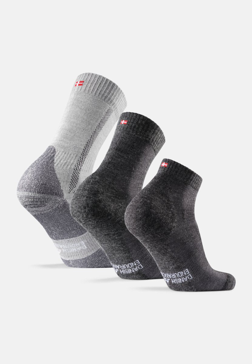 MERINO WOOL HIKING SOCKS SET - DANISH ENDURANCE