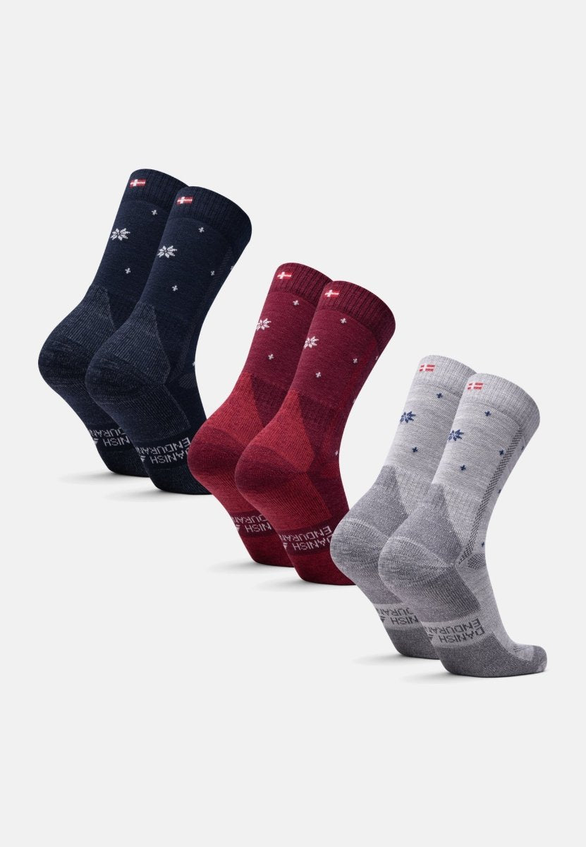 MERINO WOOL HIKING SOCKS - WINTER EDITION - DANISH ENDURANCE