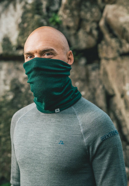 MERINO WOOL NECK GAITER FOR MEN & WOMEN - DANISH ENDURANCE