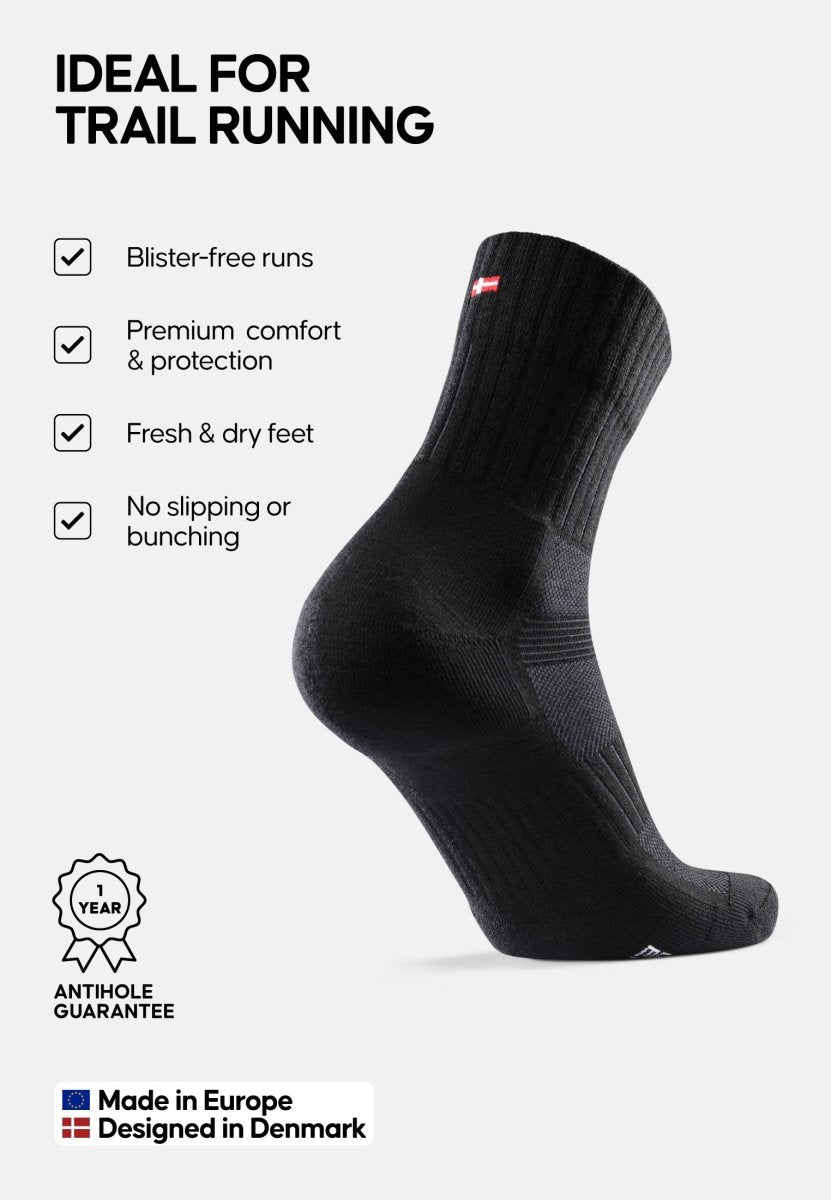 MERINO WOOL RUNNING SOCKS - DANISH ENDURANCE