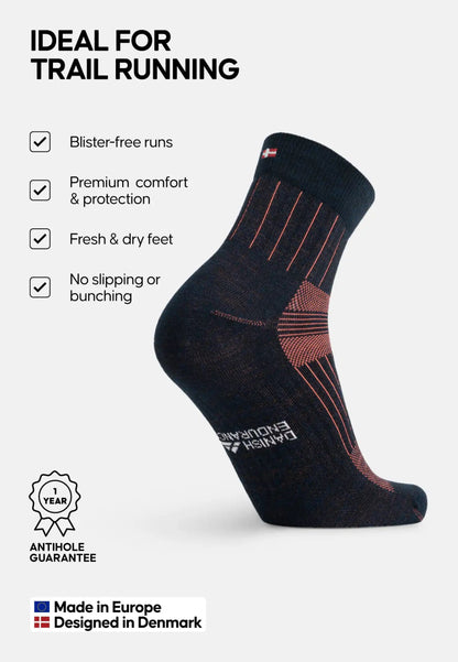 MERINO WOOL RUNNING SOCKS - DANISH ENDURANCE