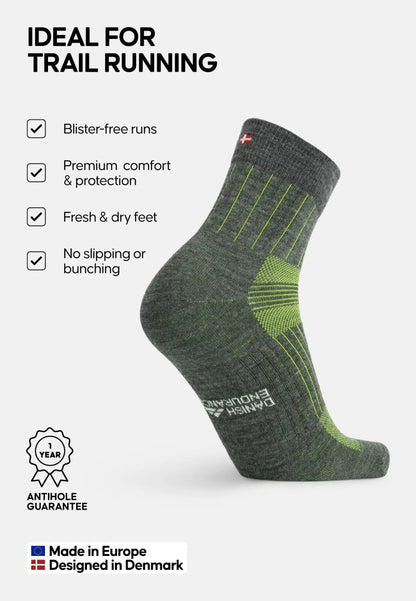 MERINO WOOL RUNNING SOCKS - DANISH ENDURANCE