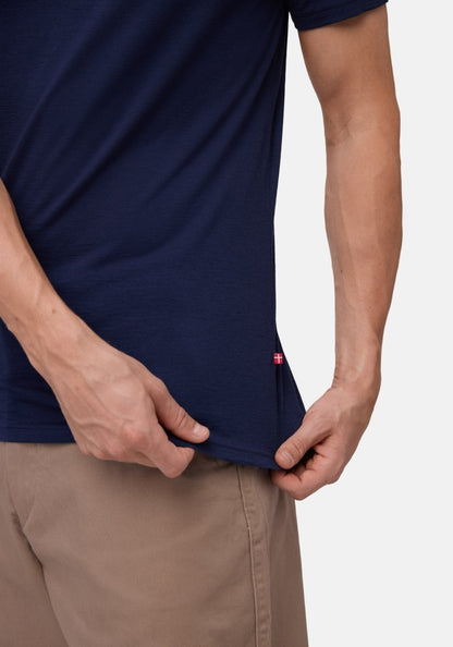 MERINO WOOL T - SHIRT FOR MEN - DANISH ENDURANCE