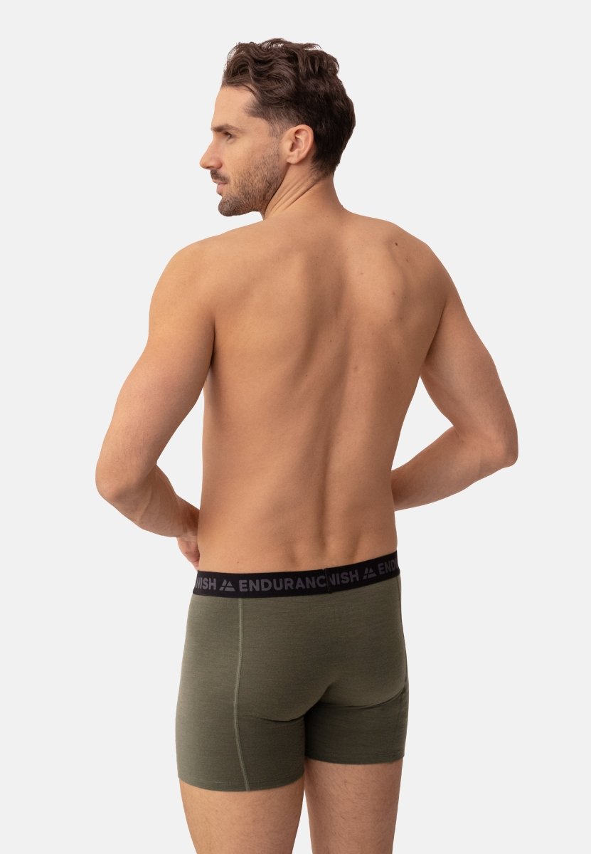 MERINO WOOL TRUNKS FOR MEN - DANISH ENDURANCE