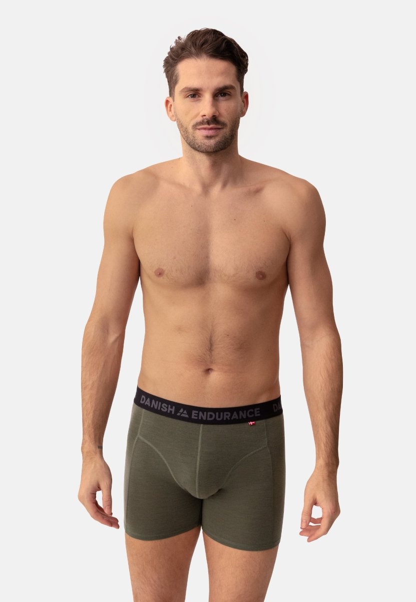 MERINO WOOL TRUNKS FOR MEN - DANISH ENDURANCE