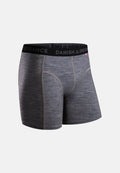 MERINO WOLLEN HEREN BOXERSHORTS (Outlet) - Grijs Melange