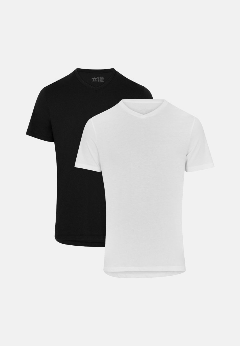 MODAL V - NECK T - SHIRT FOR MEN - DANISH ENDURANCE