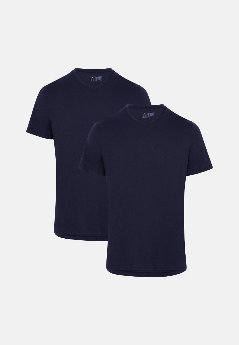 MODAL V NECK T SHIRT FOR MEN DANISH ENDURANCE