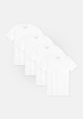 EASE CAMISETA CON CUELLO V - Blanco