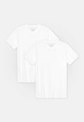 EASE V-NECK T-SHIRT - White