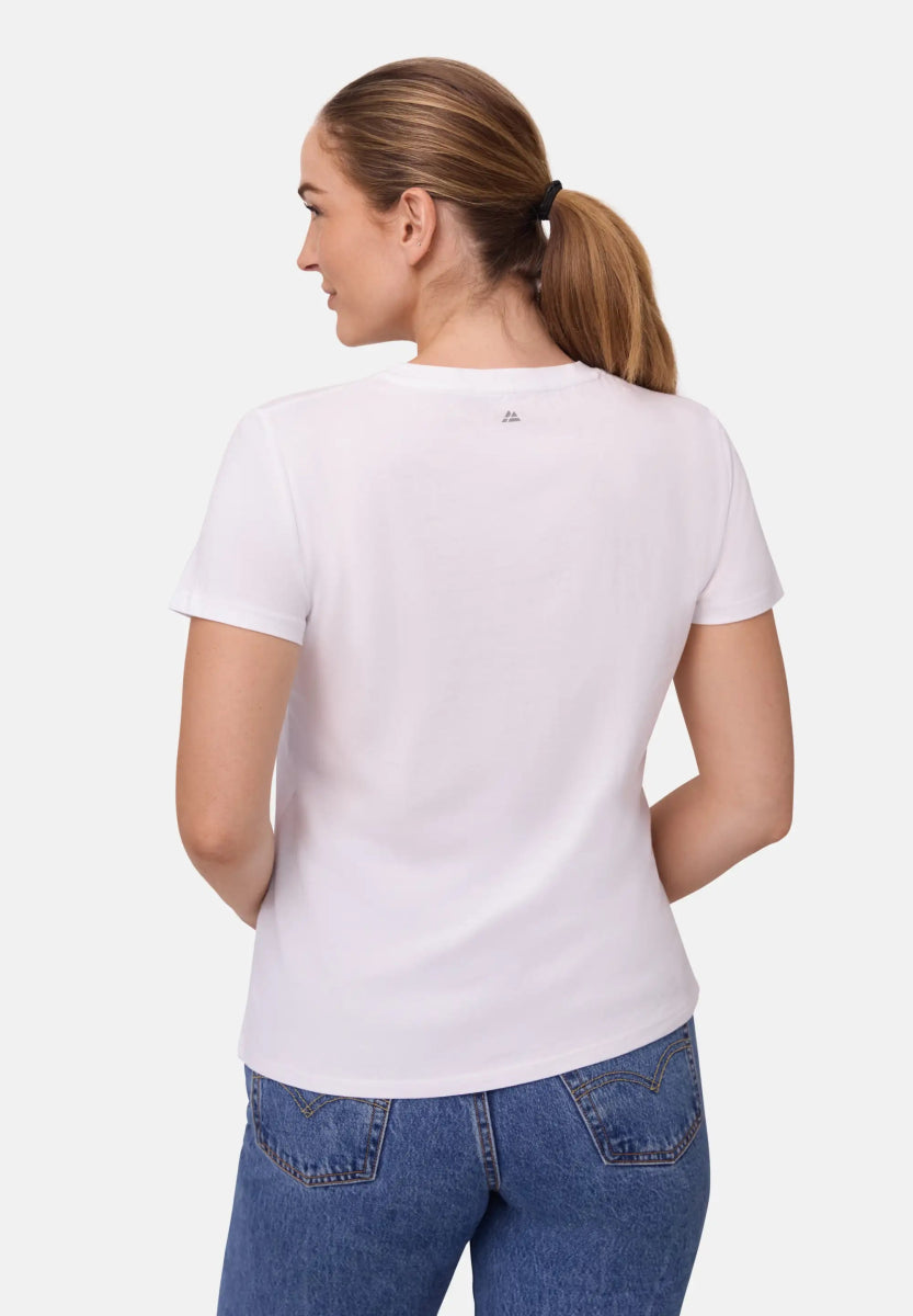 MODAL V NECK T - SHIRT FOR WOMEN - DANISH ENDURANCE