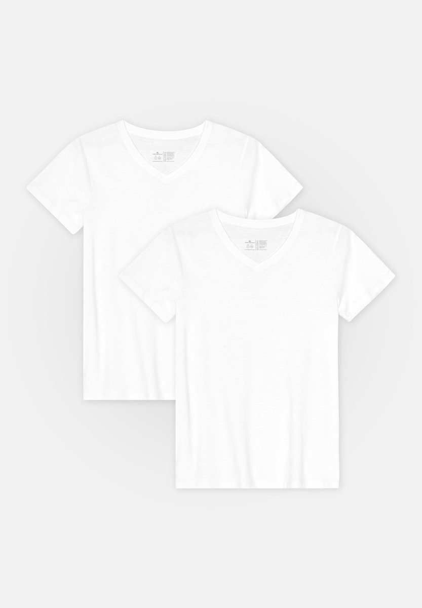 MODAL V NECK T - SHIRT FOR WOMEN - DANISH ENDURANCE