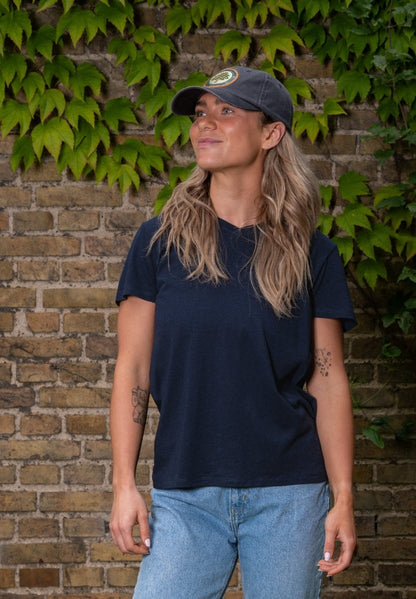 MODAL V NECK T - SHIRT FOR WOMEN - DANISH ENDURANCE