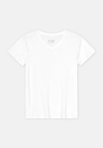 MODAL V NECK T - SHIRT FOR WOMEN - DANISH ENDURANCE