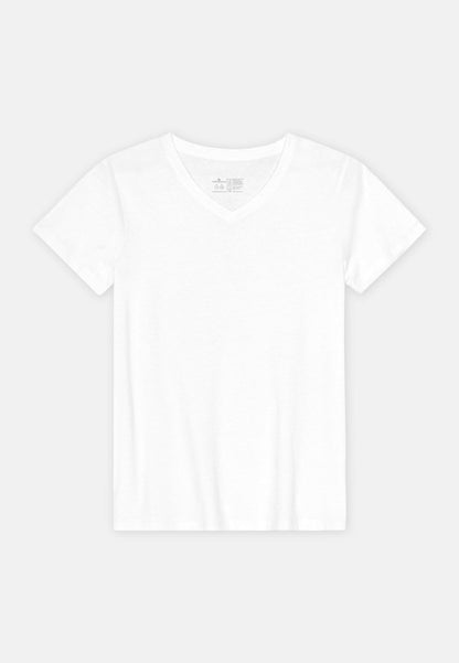 MODAL V NECK T - SHIRT FOR WOMEN - DANISH ENDURANCE