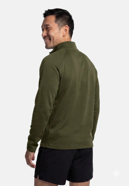 MOMENTUM HALF ZIP RUNNING SHIRT - DANISH ENDURANCE