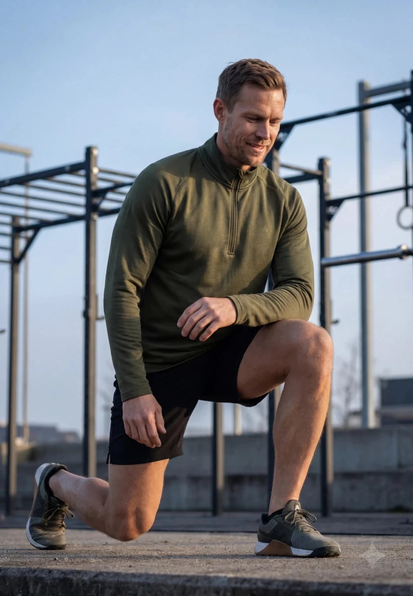 MOMENTUM HALF ZIP RUNNING SHIRT - DANISH ENDURANCE