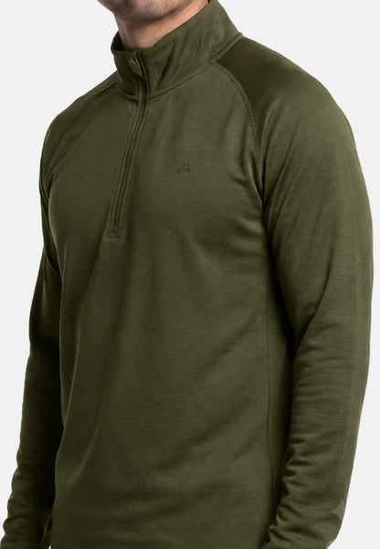 MOMENTUM HALF ZIP RUNNING SHIRT - DANISH ENDURANCE