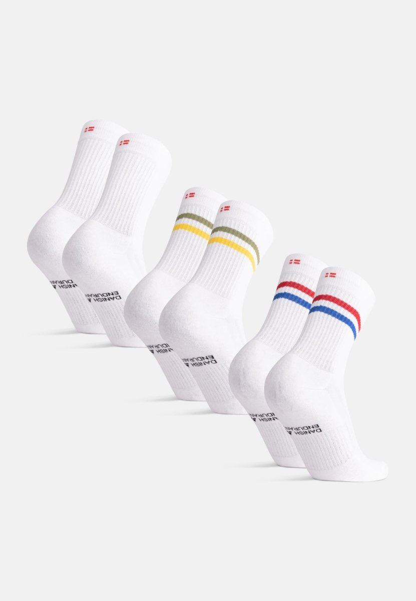 PERFORMANCE CREW TENNIS SOCKS - DANISH ENDURANCE