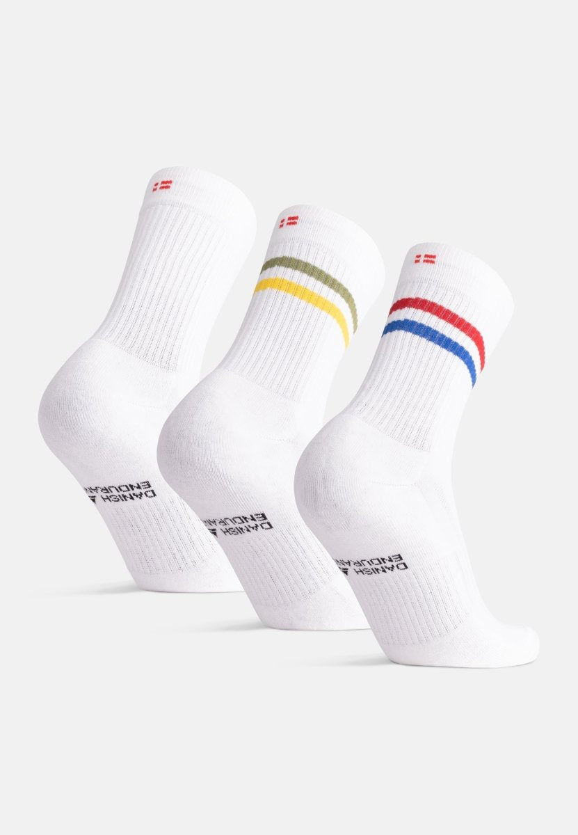 PERFORMANCE CREW TENNIS SOCKS - DANISH ENDURANCE