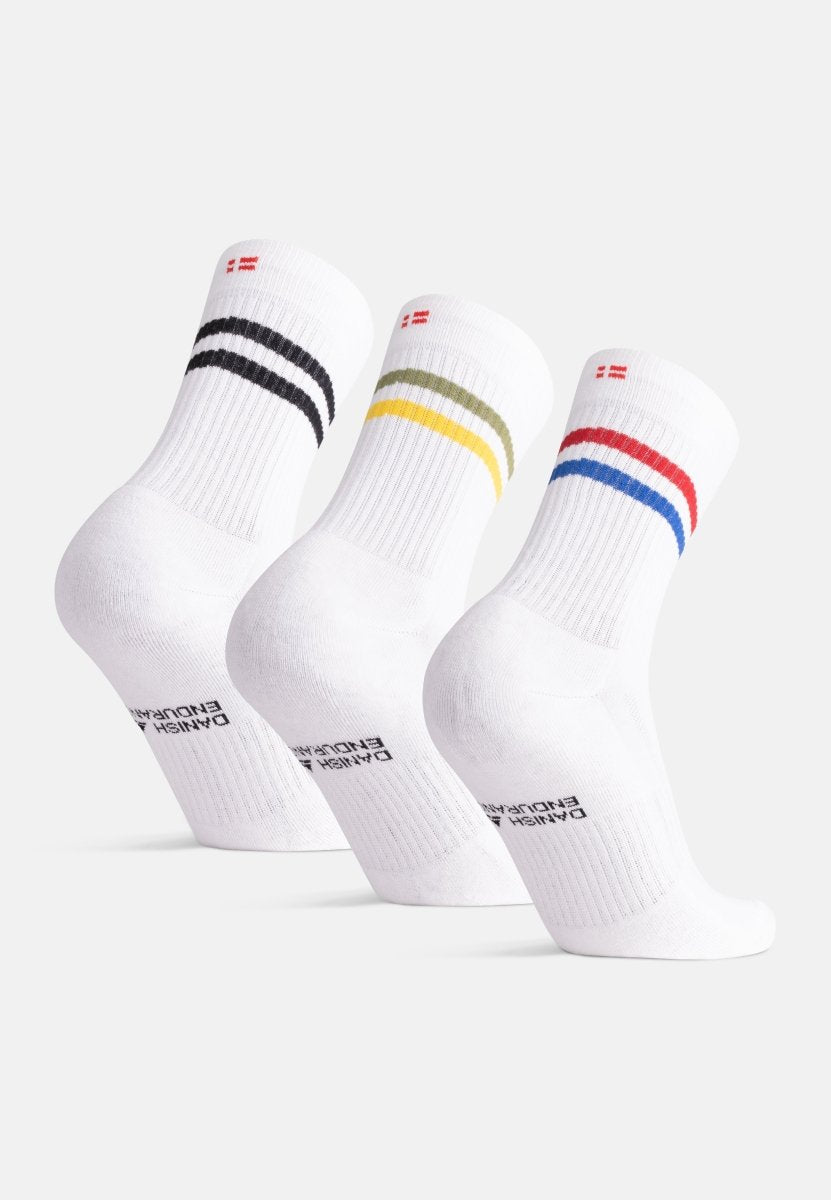 PERFORMANCE CREW TENNIS SOCKS - DANISH ENDURANCE