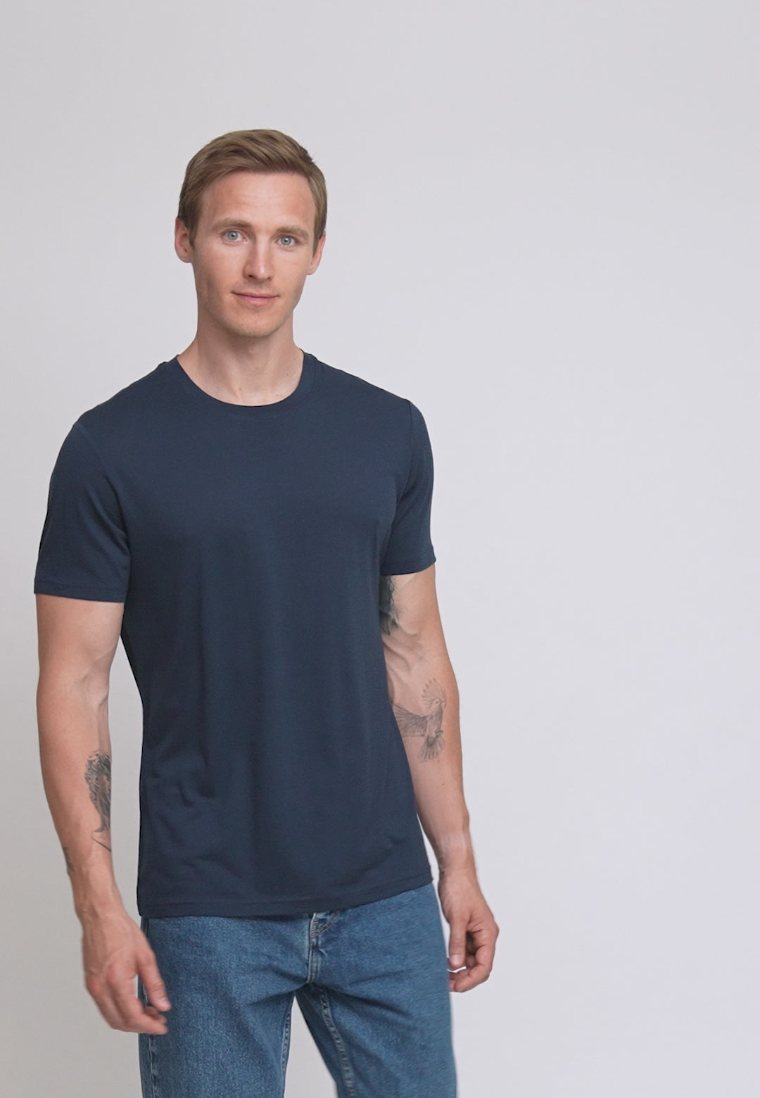 T-SHIRT EN LAINE MÉRINOS POUR HOMMES