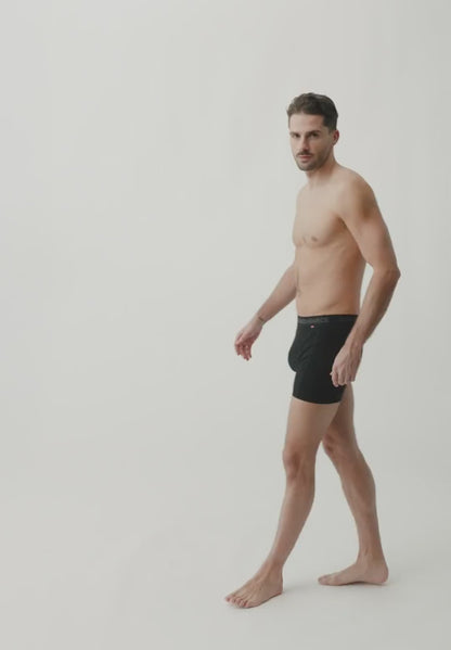 BOXER EN LAINE MÉRINOS AVEC POCHE POUR HOMME