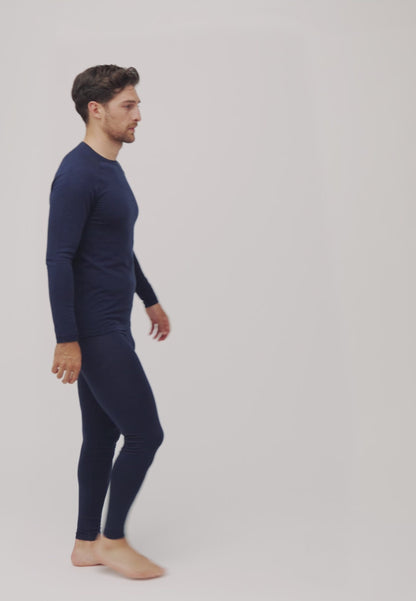 COLLANTS LEGGINGS BASELAYER POUR HOMMES EN LAINE MERINOS