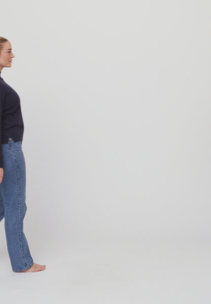 MERINOULD CASHMERE TRØJE TIL KVINDER
