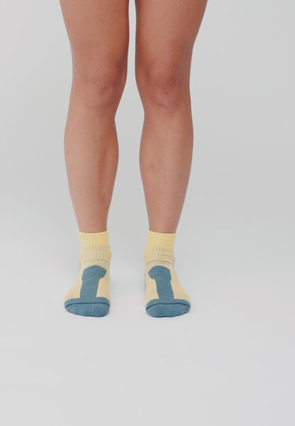 CHAUSSETTES DE RANDONNÉE BASSES EN LAINE MÉRINOS