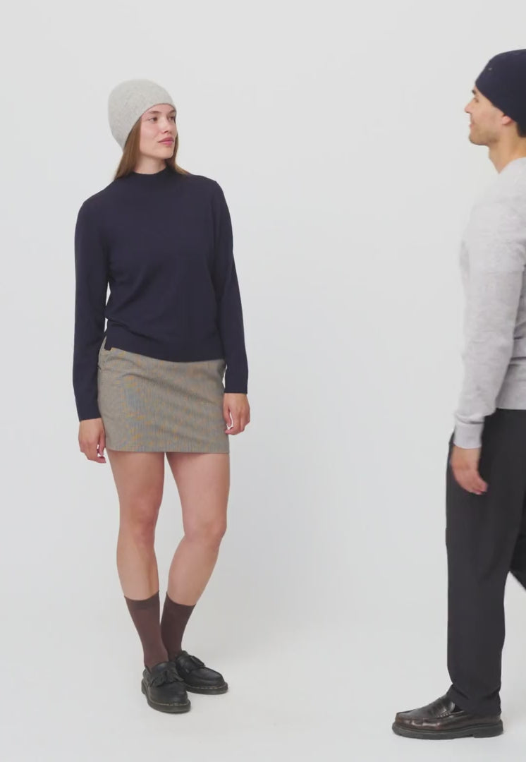 UNISEX MÜTZE AUS 100% KASCHMIR