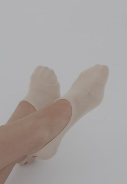 CALCETINES INVISIBLES DE ALGODÓN ORGÁNICO