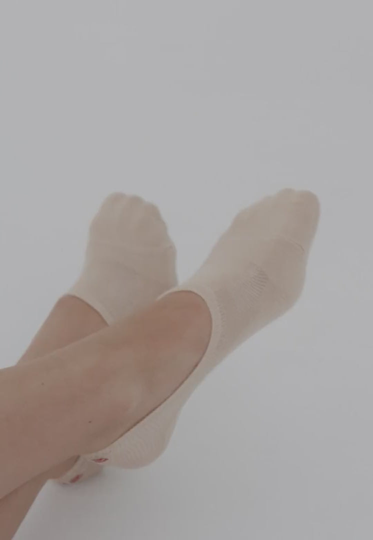 CALCETINES INVISIBLES DE ALGODÓN ORGÁNICO