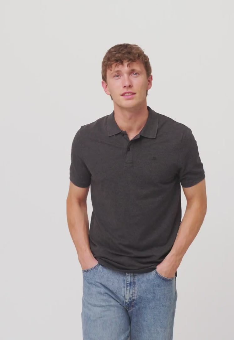 POLO DE HOMBRE EN ALGODÓN ORGÁNICO