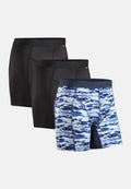 SPORTS TRUNKS - Black | Camouflage