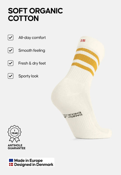 TENNIS SOCKS IN ORGANIC COTTON - DANISH ENDURANCE