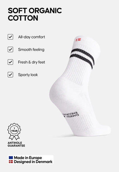 TENNIS SOCKS IN ORGANIC COTTON - DANISH ENDURANCE