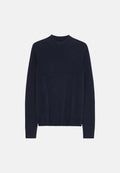 HERITAGE MERINO CASHMERE SWEATER - Navy