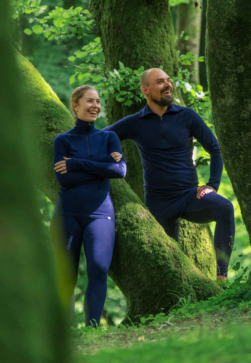 WOMEN'S MERINO HALF ZIP SHIRT - DANISH ENDURANCE