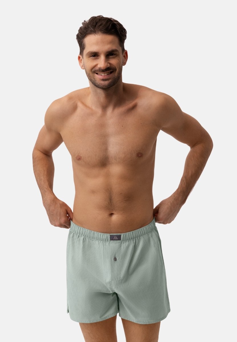 WOVEN BOXER SHORTS FOR MEN - DANISH ENDURANCE