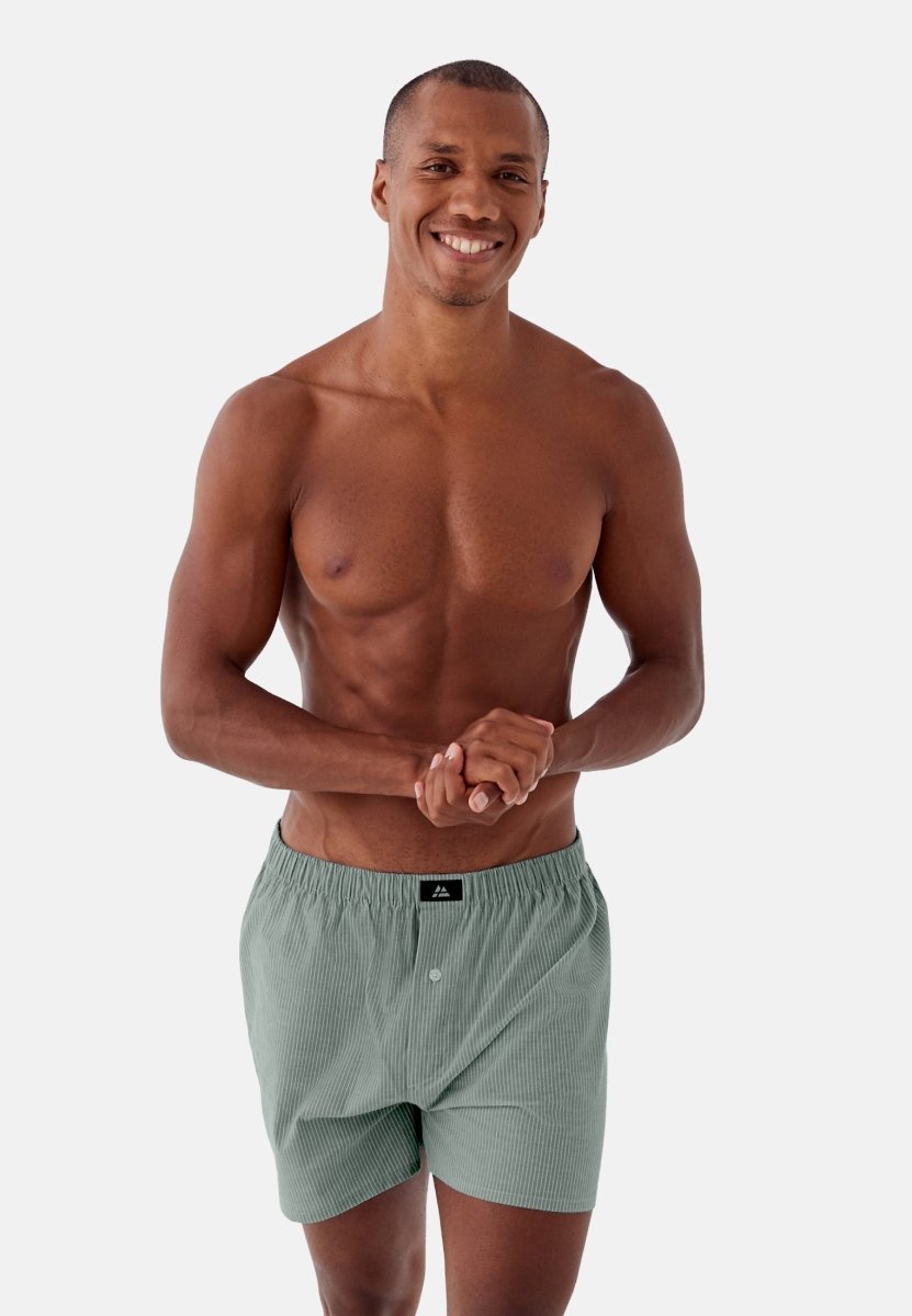 WOVEN BOXER SHORTS FOR MEN - DANISH ENDURANCE