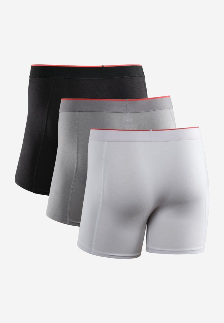 Buy DANISH ENDURANCE Men's Trunks, Multipack, Stretchy Soft Cotton, Classic  Fit Underwear, Boxer Shorts, Superior Comfort, Pack of 3 (White, Large) at