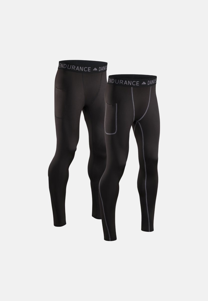 Men's Compression Leggings Pants Trousers Running Fitness Baskerball Best |  eBay