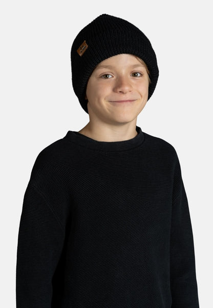 KIDS MERINO BEANIE WITH POLAR FLEECE - DANISH ENDURANCE