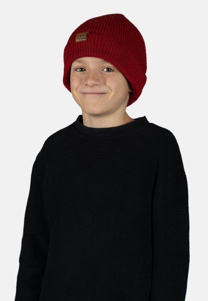 KIDS MERINO BEANIE WITH POLAR FLEECE - DANISH ENDURANCE